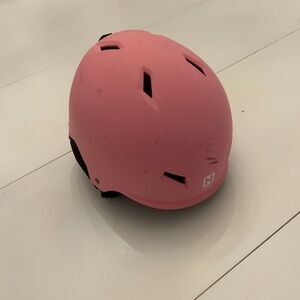 Kids Pink snowboarding Helmet
